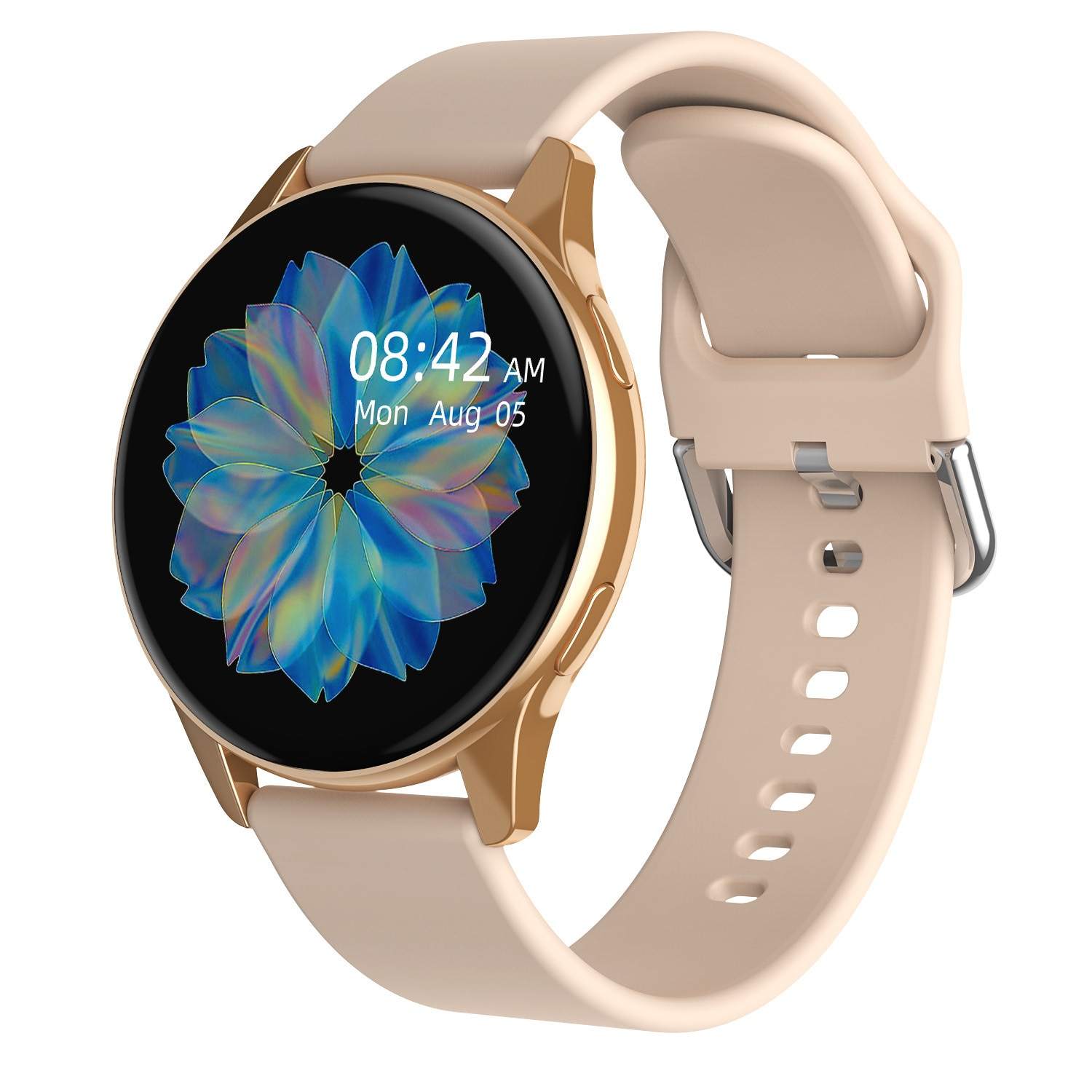 Smart Watch Circle Touch Screen, Heart Rate Tracker
