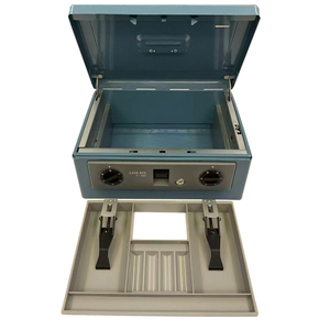 <span class=keywords><strong>Caja</strong></span> de Depósito de Monedas con Cerradura de Llave, Montada en la <span class=keywords><strong>Pared</strong></span>, <span class=keywords><strong>Empotrada</strong></span>, Almacenamiento Oculto, <span class=keywords><strong>Caja</strong></span> <span class=keywords><strong>Fuerte</strong></span> Antirrobo para Dinero en Efectivo, Uso Interior y Exterior - Product Image 3