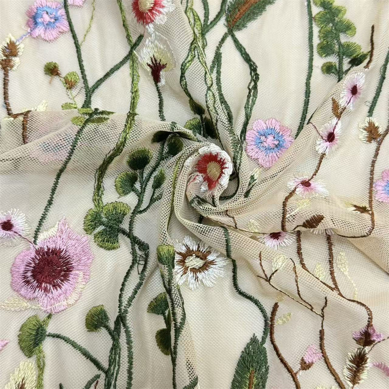 High Quality Retro Linen Viscose Fabric