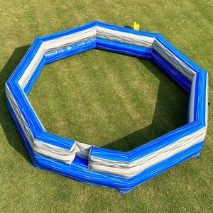 Área <span class=keywords><strong>de</strong></span> Juego Inflable Octagonal Roja y Gris para Gaga Ball, Gran Piscina <span class=keywords><strong>de</strong></span> Gaga Ball Abierta, <span class=keywords><strong>Arena</strong></span> Deportiva Inflable <span class=keywords><strong>de</strong></span> PVC Resistente para Niños - Product Image 5