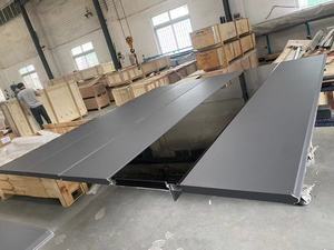 2025 vendu en Europe et en Amérique cadre en alliage d'aluminium noir porte de <span class=keywords><strong>garage</strong></span> en verre opaque. - Product Image 3