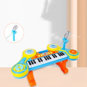 Wholesale Children Education 31-Key Electronic <b>Keyboard</b> Toys Piano Musical <b>Instruments</b> Toys With Microphone for Kids - Product Image 6