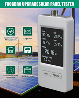 Grand Écran Numérique Multimètre Solaire Testeur MPPT pour Panneau Photovoltaïque Alimentation Électrique
