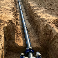 Tuyau HDPE Super Factory DN630 DN710 DN800 DN900 DN1600 Léger Durable Haute Pression Flexible Moulé Irrigation DIN Personnalisé