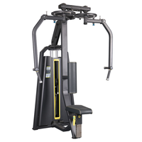 Machine à exercices de musculation multifonctionnelle professionnelle pour la musculation des pectoraux en position assise, avec bras droits, pour salle de sport, du fabricant