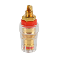 Bloc de bornes en cristal M4/M6/M8, bloc de bornes étendu, prise pour fiche banane