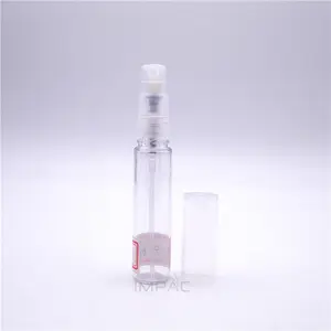 Mini Nhựa Vòng Rõ Ràng Phun Chai Cho Nước Hoa Mẫu Bao Bì 6Ml