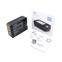 Chargeur-déchargeur d'équilibre DC ToolkitRC M7 200W 10A, testeur de signal ESC, batterie Lipo 1-6S, construction en plastique, accessoire UAV