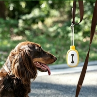 Botella de Agua Ovalada de Silicona a Prueba de Fugas para Perros, Ecológica, Duradera, Multifuncional, Portátil, para Viajes