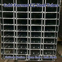 Estructura de Acero Galvanizado en C de Diseño Moderno, Peso Personalizado, Estructura Duradera para Soporte de Granjas Solares y Correas de Techo para Fábricas