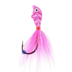 Big Eye Bucktail Jigs Saltwater Hair Jigs Fil Bait Keeper Surf Leurres de pêche pour la pêche au bar B06 - Product Image 2
