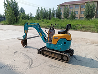 Miniexcavadora Diesel Usada, Modelo 2007, 3 Toneladas, Motor y Bomba 100% Originales de Japón, Probados e Inspeccionados, Potencia de 13.4kW