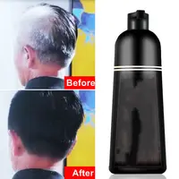 Мгновенный профессиональный Мужской бразильский краситель Weddells в бутылке, черная краска для волос, цветной шампунь-карандаш