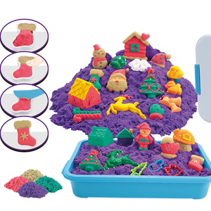 Juego Sensorial de Arena de 1000G y Caja de Arena, Juguetes Educativos para Jardín de Infancia, Frutas, Verduras, Helados, Máquina para Hacer Pasteles, Regalos - Product Image 3