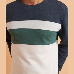 Sweat-shirt à col rond pour homme, hiver, 80% coton, 20% polyester, polaire, surdimensionné, streetwear décontracté, épaules tombantes, mode, fournisseur OEM - Product Image 4