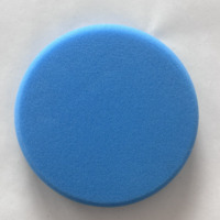 Tampons éponge de polissage et de lustrage de 6,5 pouces pour plateau de support de 6 pouces (150 mm) pour polisseuse de voiture, pour le polissage et le cirage