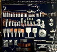 Terminales de Cable Bimetálicos de Cobre y Aluminio Tipo Palm Crimp, 25mm-150mm, Superficie Brillante, 35KV, Marca YP, Conector de Crimpado