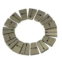 Segmento permanente materiali magnetici terre Rare mezzo cilindro forte magnete motore Halbach Array N52 Arc neodimio magnete