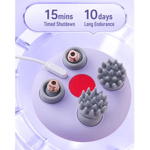 Masseur de tête électrique le plus populaire pour le stress, la fatigue, le <span class=keywords><strong>bien</strong></span>-être, la détente, la décompression et l'amélioration du sommeil Massage par vibration du cuir chevelu du poulpe - Product Image 6