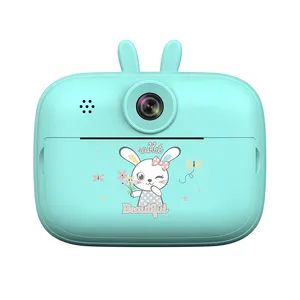 1080 HD Digital Print Camera para Crianças com Zero Ink Presentes de Aniversário de Natal Câmera infantil