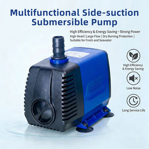 Pompe à eau submersible à débit réglable 60W 3000L/H ultra silencieuse, à économie d'énergie, longue durée de vie pour aquarium, bassin, irrigation - Product Image 1