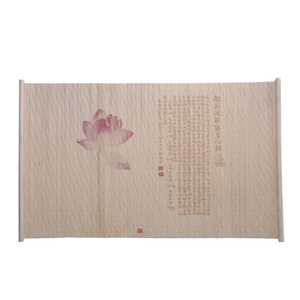 Bamboo Tea Mat Printed Zen Inspired Kung Fu Tea Ceremony Table Runner Heat Insulating Placemat Home Use Anji China - Product Image 5