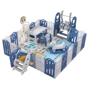 High Quality Entry Foldable Playpen Plastic School Inflatable Plastic Baby Playpen