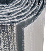 Barrière Radiante Double Bulle en Aluminium Réfléchissant la Lumière, Légère, pour Toitures Métalliques, Installation Facile
