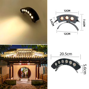 Thông minh sóng ánh sáng 6 wát <span class=keywords><strong>LED</strong></span> IP65 không thấm nước ngoài trời Vườn Cảnh quan cho cây cọ và chiếu sáng kiến trúc - Product Image 4