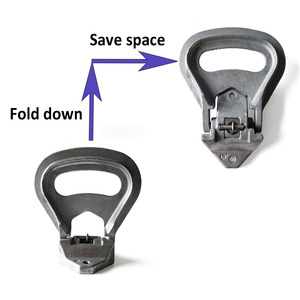 Thép Chất lượng cao gấp chân bước cho xe cứu hộ xe tải xe đạp bàn đạp thang-đúc phần cứng - Product Image 4