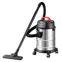 Aspirateur à main à grande capacité 15-45L, aspirateur à tambour silencieux pour la maison, aspirateur sec et humide pour tapis