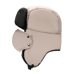 D1965 Cappello Invernale Unisex per Adulti, Stile <span class=keywords><strong>Russo</strong></span>, per Sport e Attività all'Aperto, Antivento, Caldo, con Paraorecchie in Peluche e Maschera Integrata, Modello Lei Feng - Product Image 4