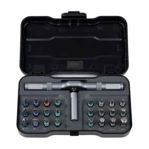 Juego de destornilladores de trinquete 24 en 1, juego de brocas de acero de aleación multifuncional, tornillo magnético, mango de torsión en forma de T, herramientas manuales de reparación - Product Image 1