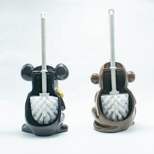 <span class=keywords><strong>Porte</strong></span>-brosses de toilette modernes et tendance en résine noire et marron, faits à la main, uniques, imperméables, ne se décolore pas, mignons et adorables, pour la décoration de la salle de bain - Product Image 4