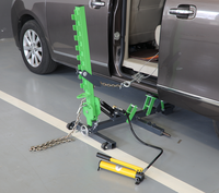 Chariots d'outillage portables certifiés CE 5T pour la débosselage de carrosseries, en acier au manganèse, pour la réparation automobile mobile de petites voitures