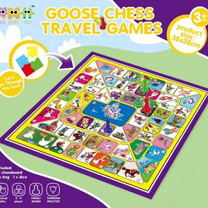 Juego de viaje Snakes & Ladders, juego de mesa educativo para niños, interactivo entre padres e hijos, para niños de 4 a 6 años - Product Image 3
