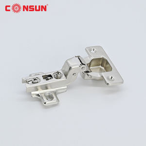 Mobilya menteşe 110 derece gizli iki yönlü vida plaka üzerinde hidrolik yumuşak yakın menteşeler kabine için - Product Image 5