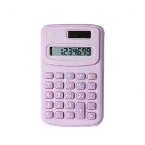 Kc-888c Portable Calculator Macaron Color Mini For Students Battery Powered - Product Image 5