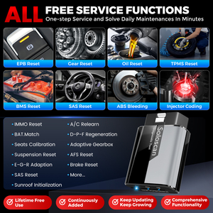 Kingbolen SoloScan OBD2 สำหรับการรีเซ็ตทุกประเภท เครื่องมือสำหรับรถยนต์ แพ็คเกจ Thinkdiag - Product Image 4