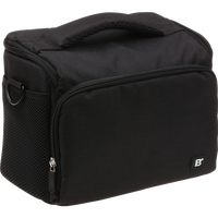 Sac à bandoulière pour appareil photo numérique FB CB003M-B, petit, noir, pour Canon, Nikon, Sony