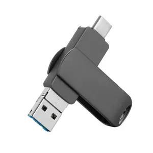 OTG USB Flash Drive USB Memory Stick Thumb Drives High Speed External Storage Compatible For Apple IPhone/iPad/Android/PC