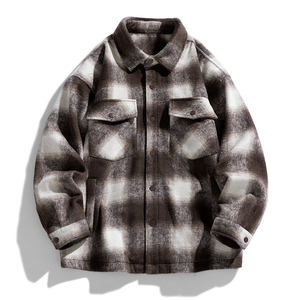 เสื้อสเวตเตอร์ถักไหมพรมผู้ชายสไตล์วินเทจ ปี 2026 คอกลม สำหรับฤดูหนาว สตรีทแวร์ ผ้าฝ้าย - Product Image 2