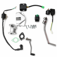 Moteur de moto Zongshen 190cc authentique W190, boîte manuelle 5 vitesses, embrayage à bain d'huile, démarrage électrique, moto tout-terrain, usine OEM