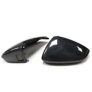 Coque de rétroviseur latéral en fibre de carbone 3K avec option d'assistance au changement de voie pour Audi A3 S3 RS3 8Y 2021+ LHD - Product Image 3