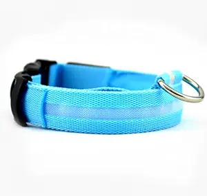 Collar LED para perro, accesorio para mantener a tu perro seguro, collares para mascotas parpadeantes con baterías