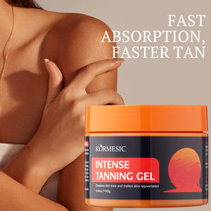KORMESIC 140g Lotion de bronzage en gros Corps Visage Approfondir le teint Bronzage Bronzage Hydratant pour la peau Gel de bronzage intense - Product Image 3