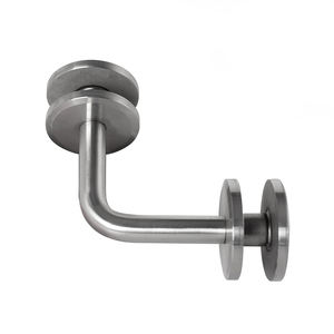 Série de connecteurs en verre F-1058 Main courante Finition chromée Portes en verre de salle de bain en acier inoxydable Main courante - Product Image 3