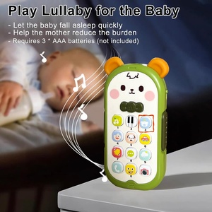 Phone Music Baby Sound Toys para bebés de 12 a 18 meses, versión en inglés, teléfono para bebés con luces y melodías - Product Image 4