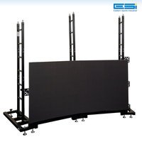 ESI – treillis d'écran LED personnalisé, système de cadre de gaufrage, Support de sol mural, treillis pour armoire LED intérieure