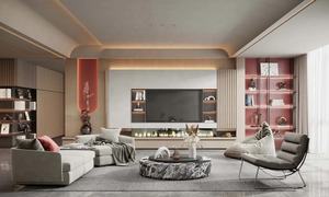 Mobilier de maison général avec vitrine <span class=keywords><strong>Meuble</strong></span> <span class=keywords><strong>TV</strong></span> en bois de style panneau pour usage spécifique - Product Image 5